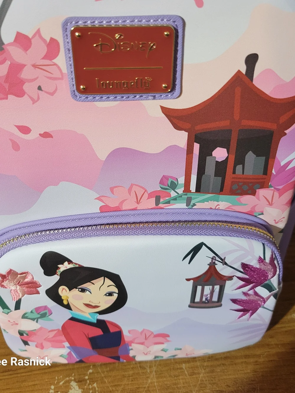 Loungefly Mulan Magnolia Flowers Mini Backpack